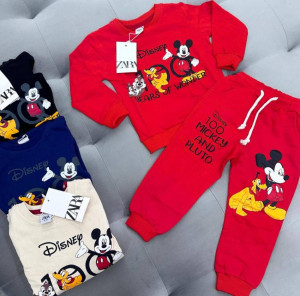 Костюм спортивный ZARA Mickey Mouse &amp; Friends красный